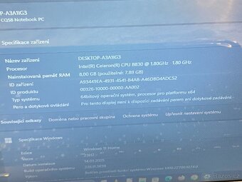 💻 Compaq CQ58, Win11, SSD, 8GBram - 5