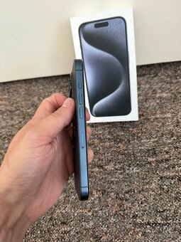 Apple iPhone 15 Pro 256gb Blue. TOP stav, zaruka. - 5