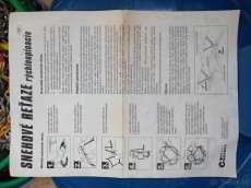 Sněhové řetězy na většinu aut nižší střední třídy. - 5