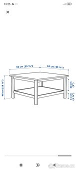 Konferenční stolek IKEA Hemnes - 5