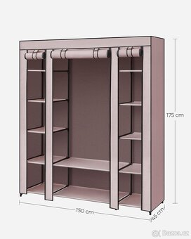 NOVÁ PLÁTĚNÁ ŠATNÍ SKŘÍŇ - 5