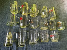 Pivní sklo, půlitry, třetinky - sbírka - 5