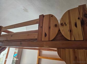 Spací patro 200x200+pc stůl - 5