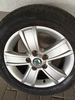 Originální ALU kola Škoda Pyxis 15" - 5