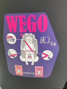 Klippan WEGO Prémiová autosedačka finského výrobce - 5