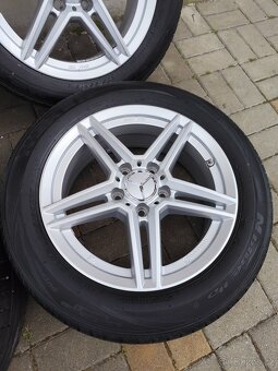ALU 5x112 r16 RIAL + LETNÍ PNEU - ZÁNOVNÍ DISKY - 5