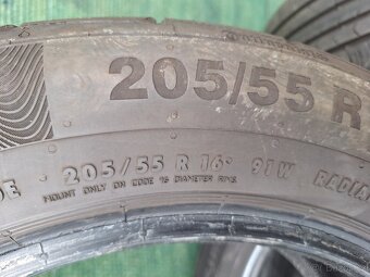 Prodám letní pneu 205/55/16 Continental - 5