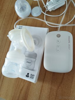 Elektrická odsávačka mateřského mléka Philips Avent premium - 5