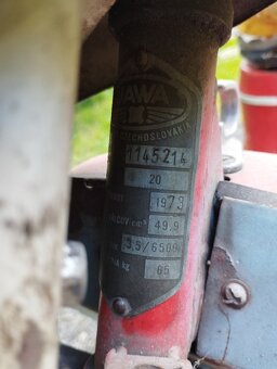 Jawa 50 Pionýr typ 20 s TP a SPZ - 5