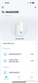 WiFi-extender TP-Link TL-WA850RE - prodlužovač wifi signálu - 5