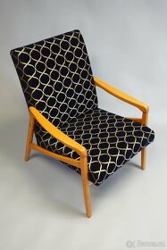 Vintage křeslo, Jiroutek, Interier Praha, 70. léta 20. stol. - 5
