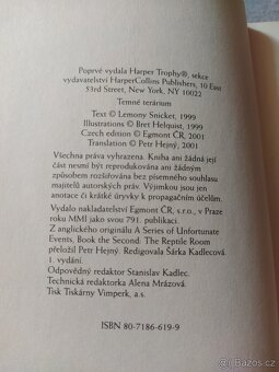 Knížky Lemony Snicket - Řada nešťastných příhod - 5
