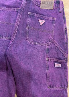 GUESS - dámské džíny - CARPENTER - KAPSÁČE - 5