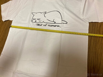 Trička s potiskem kočka, pes - 5