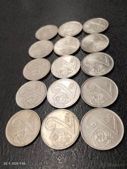 15x 2kčs Československo - 5