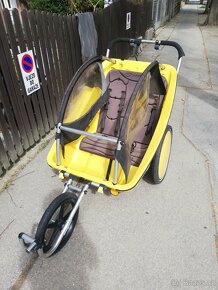 Švýcarský vozík Leggero Twist pro 2 děti, používaný, funkční - 5