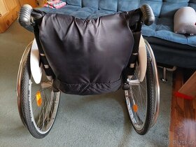 Invalidni vozik skládací aktiv XENON vč.  Anti dkb podsedaku - 5