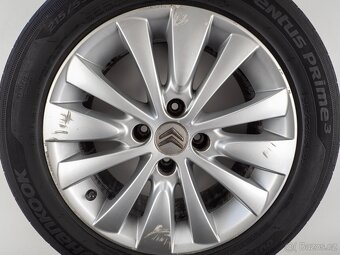 Citroen C4 - Originání 16" alu kola - Letní pneu - 5