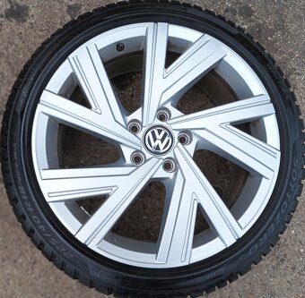 Originál sada disků VW Golf VII, VIII 5x112 R18 Bergamo - 5