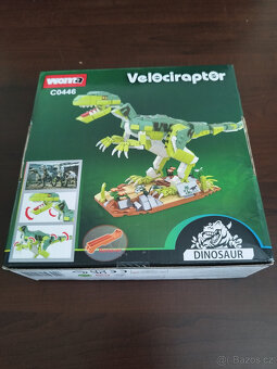 Stavebnice: Dinosauru (Velociraptor, Pterodaktyl,Ty-Rex) - 5