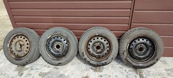 Zimní kola 195/60 r15 - 5