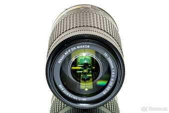 Nikon AF-P DX 70-300mm G VR + UV Kenko NEPOUŽÍVANÝ - 5