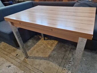 Stůl Jídelní Rozkládací 65x90 výška 75/142 cm - 5