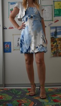 Prodám společenské balónové šaty - 5