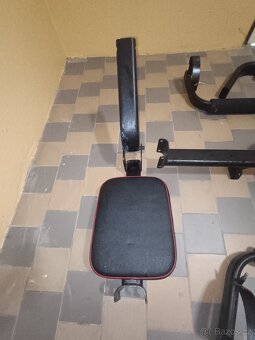 Domyos/Decathlon díly – dip držáky na zeď + opěrky + konstru - 5