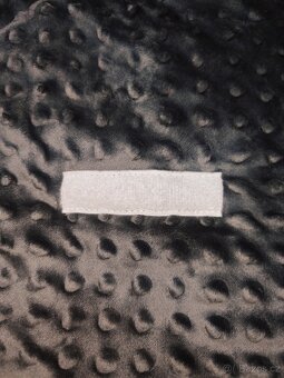 Zateplená deka a polštářek do kočárku, zavinovačka - 5