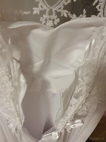 Krátké svatební šaty, popůlnoční šaty 42 - 5