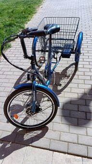 Elektrotříkolka LIBERTY COMFY 24" 7-spd. disk modrá - 5