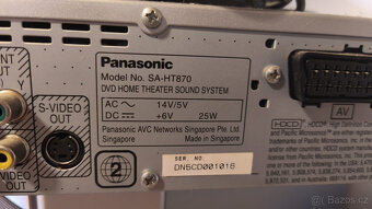 Domácí kino Panasonic - 5