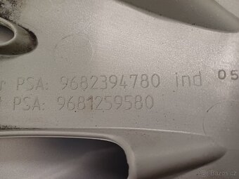 Originální poklice Citroen 16" 4ks - 5