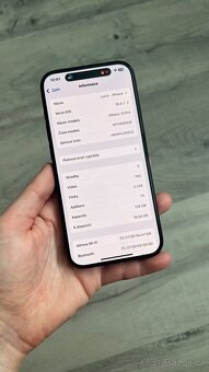 iPhone 15 pro 128 GB modrý titan - 5
