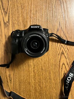 Prodám fotoaparát Sony A58 + 2 objektivy Minolta - 5