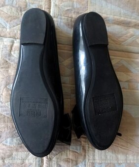 Baleríny černé zn.MELISSA Doll II Black, vel.41/42 - 5