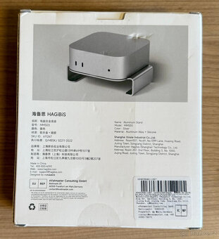 Mac mini M4 - luxusní hliníkový stojánek - 5
