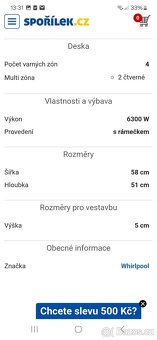 Varná deska whirpool AKM950/IX - 5