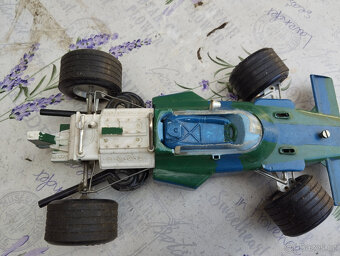 Staré hračky, Formule Lotus Ites,autíčko na bowden, na N.D. - 5