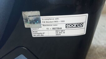 Sparco REV QRT – 2x závodní sedačka + konzole BMW - 5