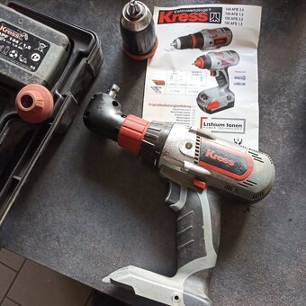 Aku vrtačka KRESS 144 AFB 1,5-1 - 5