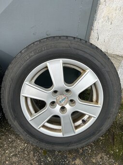 Alu kola R16 5x112 + Zimní pneu 205/65/16C Nokian, Semperit - 5