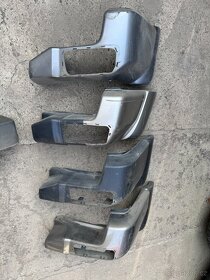 Nissan Patrol Y61 Plastové lemy , zadní nárazník , výztuha - 5