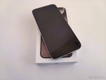 apple iphone 15 PRO 128gb Natural Titanium / Batéria 90% - 5