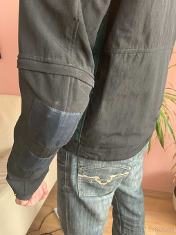 Bunda na motorku Dainese, černo-zelená, 2XL - 5