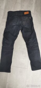 Moto kalhoty jeans pánské - 5