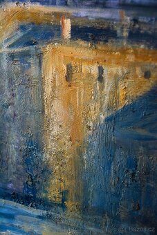 Venezia / Benátky – veľký olej na plátne, 118 × 88 cm - 5