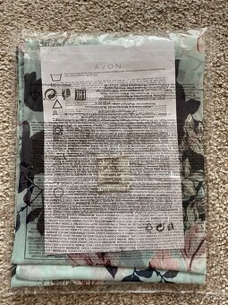 Nový dámský šátek Avon - orig. balení, vzor květiny - 5