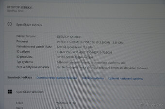 Dell Optiplex 3050 i3/12GB/SSD 256GB+500GB/záruka - 5